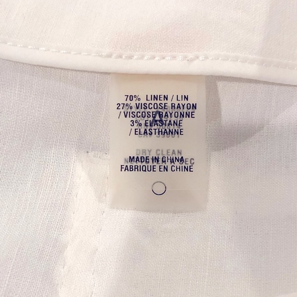 Elie Tahari Wide-Leg Pant in Linen, Viscose, Elastane - Picture 7 of 10